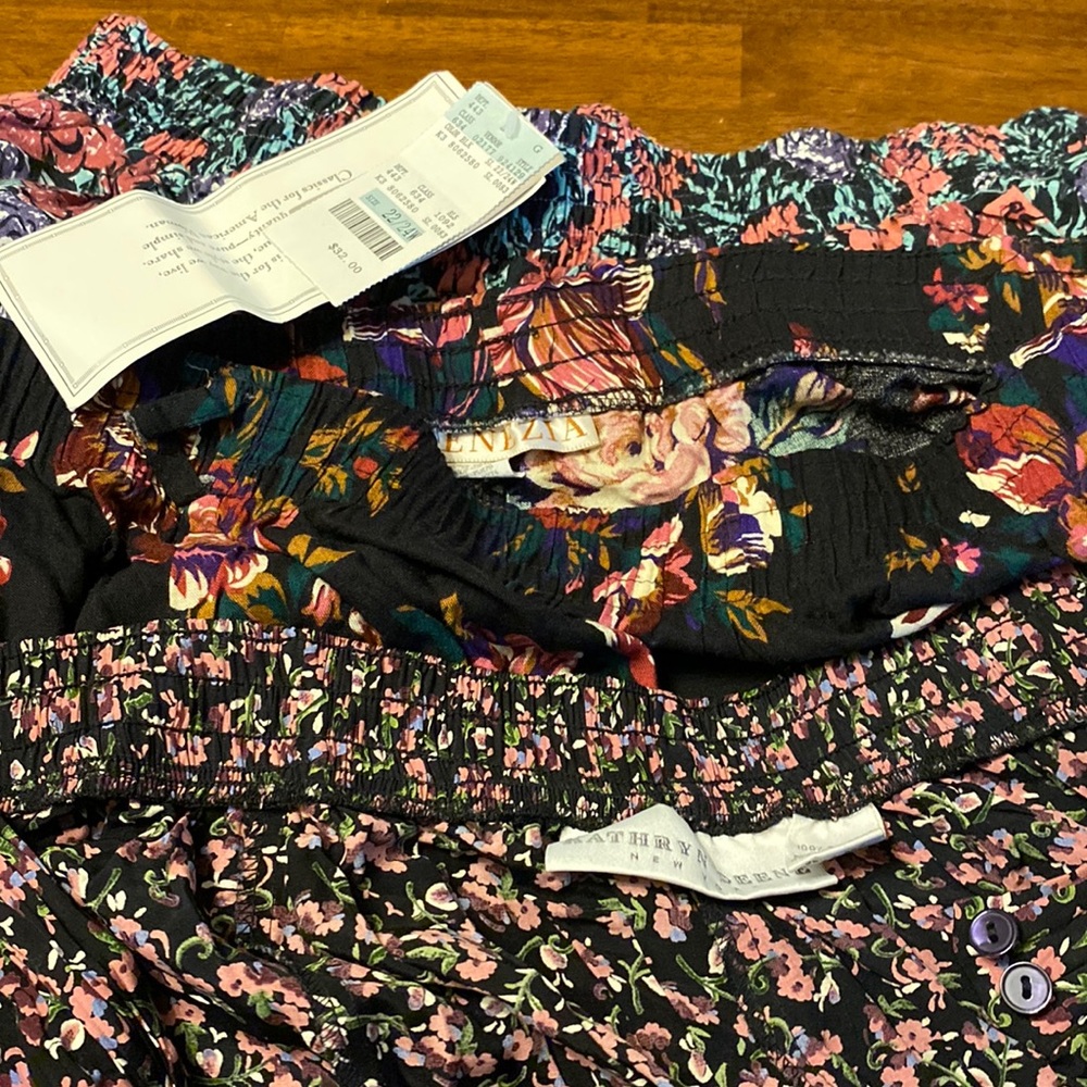 3 skirts 1 skirt with matching overcoat